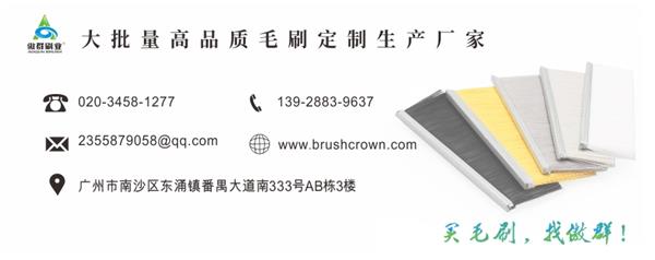扶梯两侧的毛刷