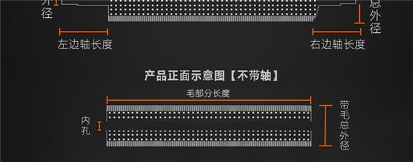 工业毛刷辊规格