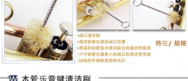 乐器清洁刷